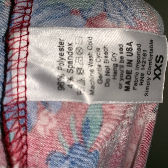 XXS Lularoe Maxi Skirt Dress Summer Floral - Picture 4 of 7